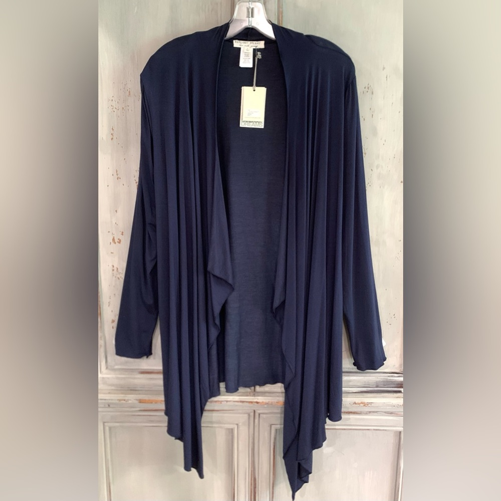 Barefoot Dreams Luxe Milk Jersey Calypso Wrap Sz L
